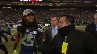 Here's Another Awesome Richard Sherman Interview, Before Erin Andrews